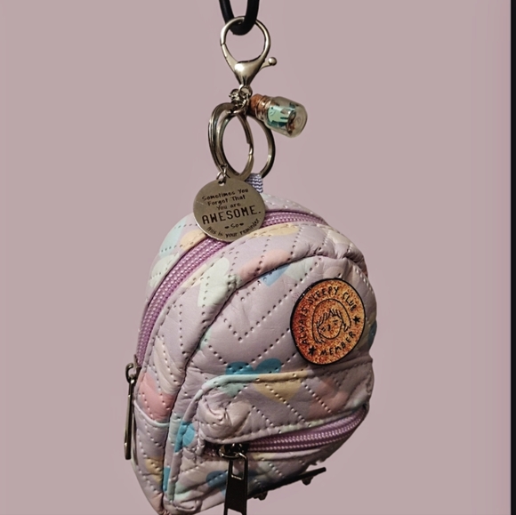 Mini Book Bag Key Chain - Picture 12 of 13